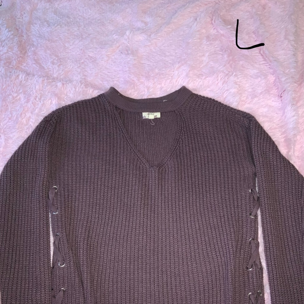 Pink Knit Blouse